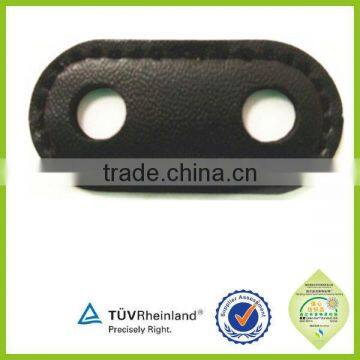 Decorative Black Leather Drawstring Stopper photo-2