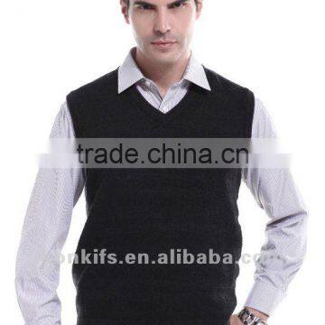 2012 Fashional men's sleeveless sweater