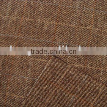 Tweed wool fabric