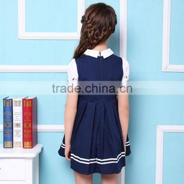 Stylish Girls School Uniform Design School Girls Pinafore photo-3
