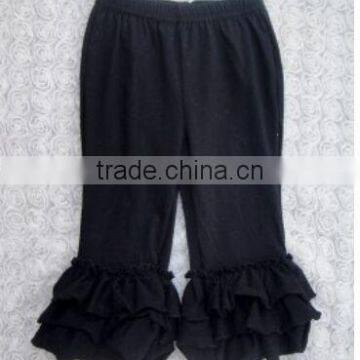 2016 Chinese Product Wholesale and EXW Price 100%cotton Pants With Ruffle for Baby Kids as Legging for Winter photo-4