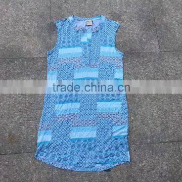 women fashion casual long tank top surplus inventory