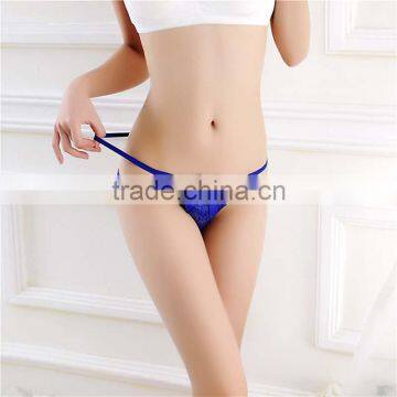 Stock Hot Female Transparent Bandage Thongs G-string Lace Sey Underwear Women's Panties Low Waist V-string Lingerie Intimates br photo-3
