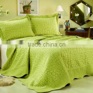 Microfiber Solid Stitching Quilts Bedspreads