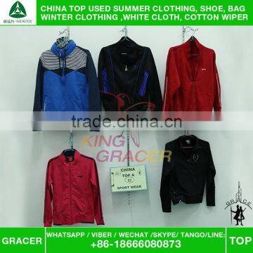 Hot Sale In Los Angeles Super Cream Cotton/Nylon Sport Wear Wholesale Used Clothing For Sale photo-6