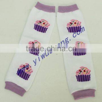 Wholesale kids cupcake leg warmers for kids