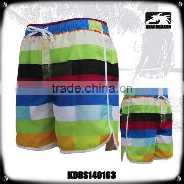 Shorts for Men Beach Wear Rainbow Printing Shorts Wholesale Toddler Boy Swim Trunks