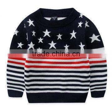Children's Clothing Wholesale Pullover Chrismas Striped Sweater Pullovers photo-2