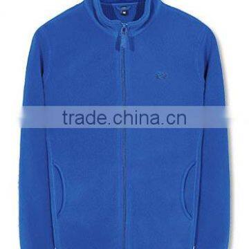 Cheaper Customized Designs Polar Fleece Jackets Wholesale Warm Good Quality Stand Collar Jackets photo-2