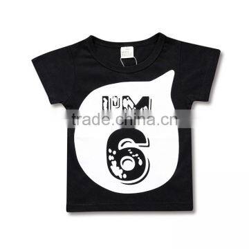 S17493A 2017 Children T-shirt Boys Tees Short Sleeve Summer Cotton Kids Fashion T-shirt photo-6