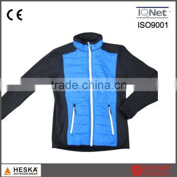 Quilted Padded Black Winter Softshell Women Outdoor Jacket 3 Layer photo-2