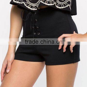 Fashion summer short trousers shorts cute women shorts pants for wholesale 2017