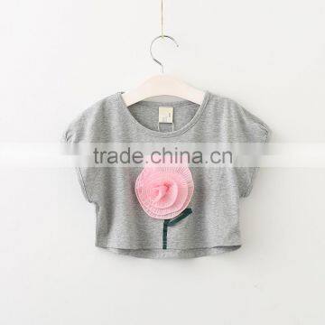 Wholesale Summer Cotton Printing Sleeveless Girls Baby Swing Top Set photo-5