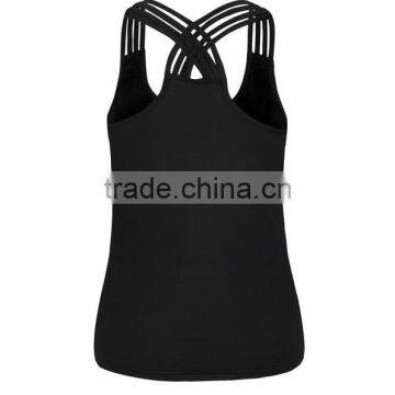 2017 Fashion Style Women's Camisole Tank Top American Flag Print on Front photo-2