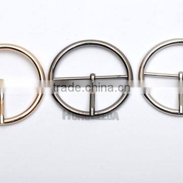 40mm 1.5inch Metal Alloy Pin Buckle Big Round Belt Bag Buckles Nickle,black,gold Colors BK-083 photo-2