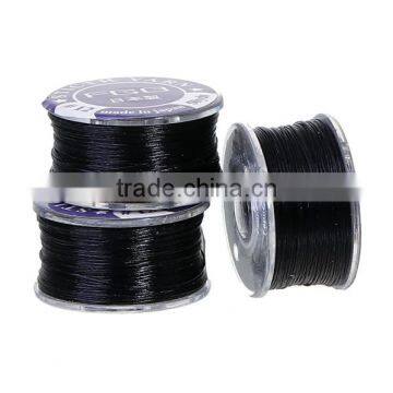 Nylon Jewelry Thread Cord Black 0.2mm