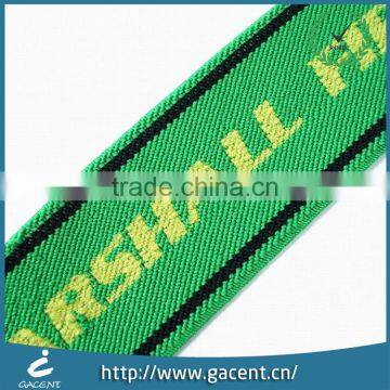 Jacquard elastic webbing for underwear logo elastic webbing