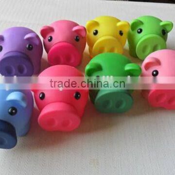 Custom PVC Plastic Cute Piggy Bank Pink Pig Piggy Bank photo-2