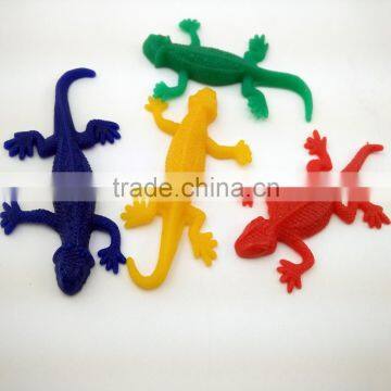 Sticky lizard toy TPR stretchy lizard toy