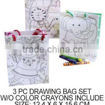 CRAFT FOR KID (S368) 3 PC DRAWING BAG SET