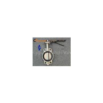 Stainless Steel Lug Butterfly Valve With Corrosion Resistant , EPDM or PTFE Seat