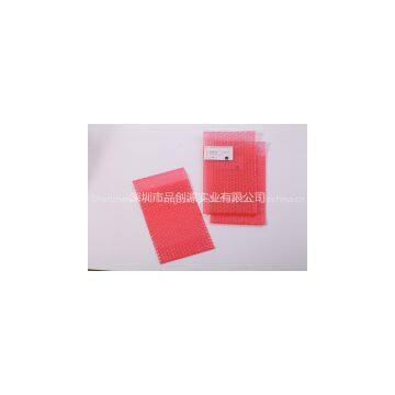 Red buffering double-sided anti-static bubble bag