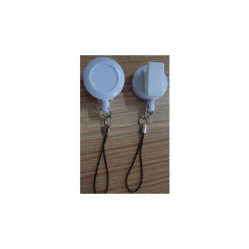 Badge Holder Type Factory Direct Cheap Plastic Suqare Retractable Name Badge Holder Yoyo Pull Reel With Alligator Clip photo-2