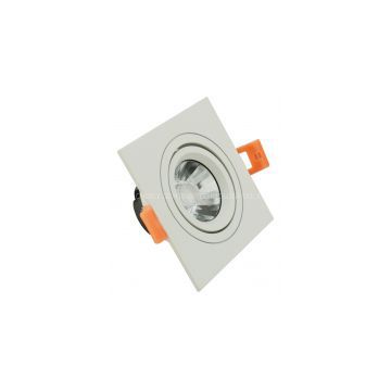 New high lumen, high CRI square COB integrated Downlight 6W