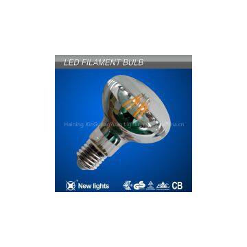 Mirror R63 E27 Led Filament Bulb Light With Sapphire Filament
