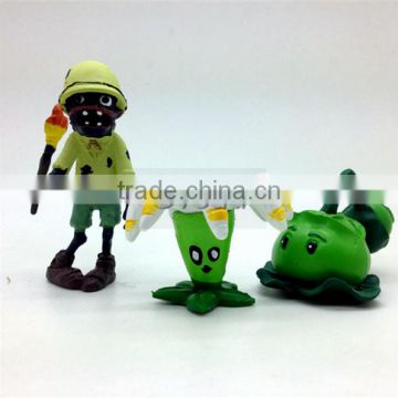 Hot Game action figure Plants VS Zombies figure set of 10pcs figure doll PVC figure