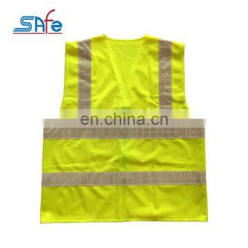 Factory direct provide six lattices oem reflective safety vest