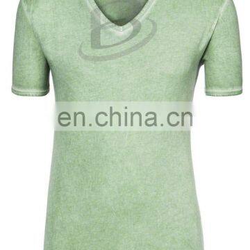 New products attractive style deep v neck t shirt for wholesale (Trachten Shirt)