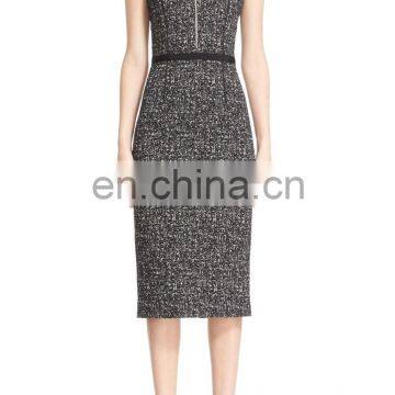 MIKA2462 Jacquard Sheath Dress