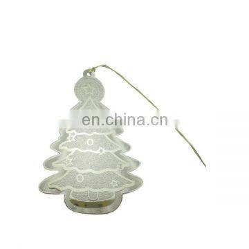 Custom Zinc Alloy Silver Pine Shape Bookmark for Book