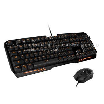 TEAMWOLF wired gaming keyboard and mouse combo Z10