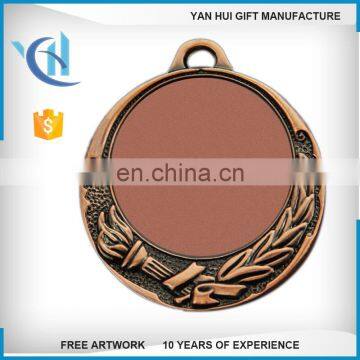 zinc alloy sports medal