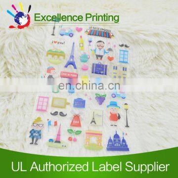 Transparent Resin Dome Epoxy Sticker,heart Epoxy Stickers,die Cut Epoxy Sticker