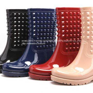Vogue Women PVC Rain Boots, Ladies's Rain Boot, Popular Style Boot, New Fashion Women Boots