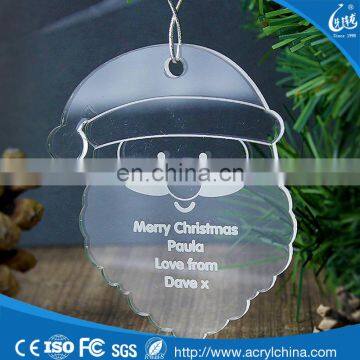 2017 New design hot sale durable custom acrylic Christmas souvenir