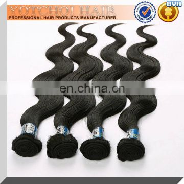 made in china manufacturer supply 100% raw unprocessed human hair weave