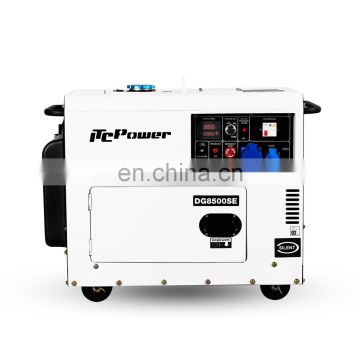 factory price 7.5kva soundproof 3 phase diesel generator for sale