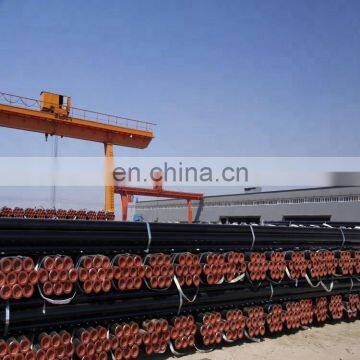 Welded ERW carbon black steel pipe weight