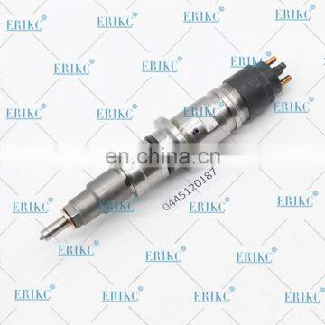 ERIKC 0 445 120 187 diesel injection 0445 120 187 fuel injector assembly 0445120187 for Bo sch