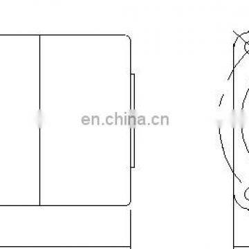 82MM Diameter 12V 24V 70W DC Motor High Speed Brushed Gear Motor for Robot BMM407M1 photo-2