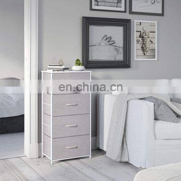 Factory Custom Fabric Storage Drawer Cabinet Foldable Tall Bedroom Clothing Storage Tower With Drawers