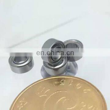 ISO9001:2015 manufacturer 3x6x2.5  L630ZZ MR63ZZ ball bearing 3x6x3