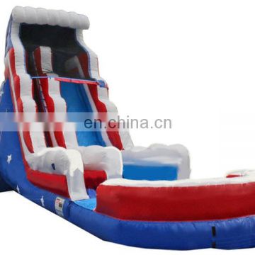 giant blow up china industrial inflatable water slide with pool