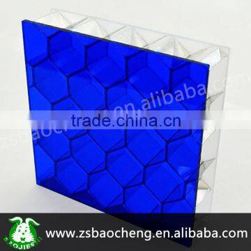 Competitive Price Interior Design sliding acrylic honeycomb panel