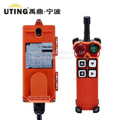 F21-4S Industrial Radio Wireless Remote Control 4 Channel UTING for Overhead Crane Remote Control 12V 18-65V 65-440V AC/DC