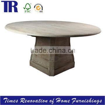 Rustic Recycled Dining Table,Round Dining Table, Wood Coffee Table